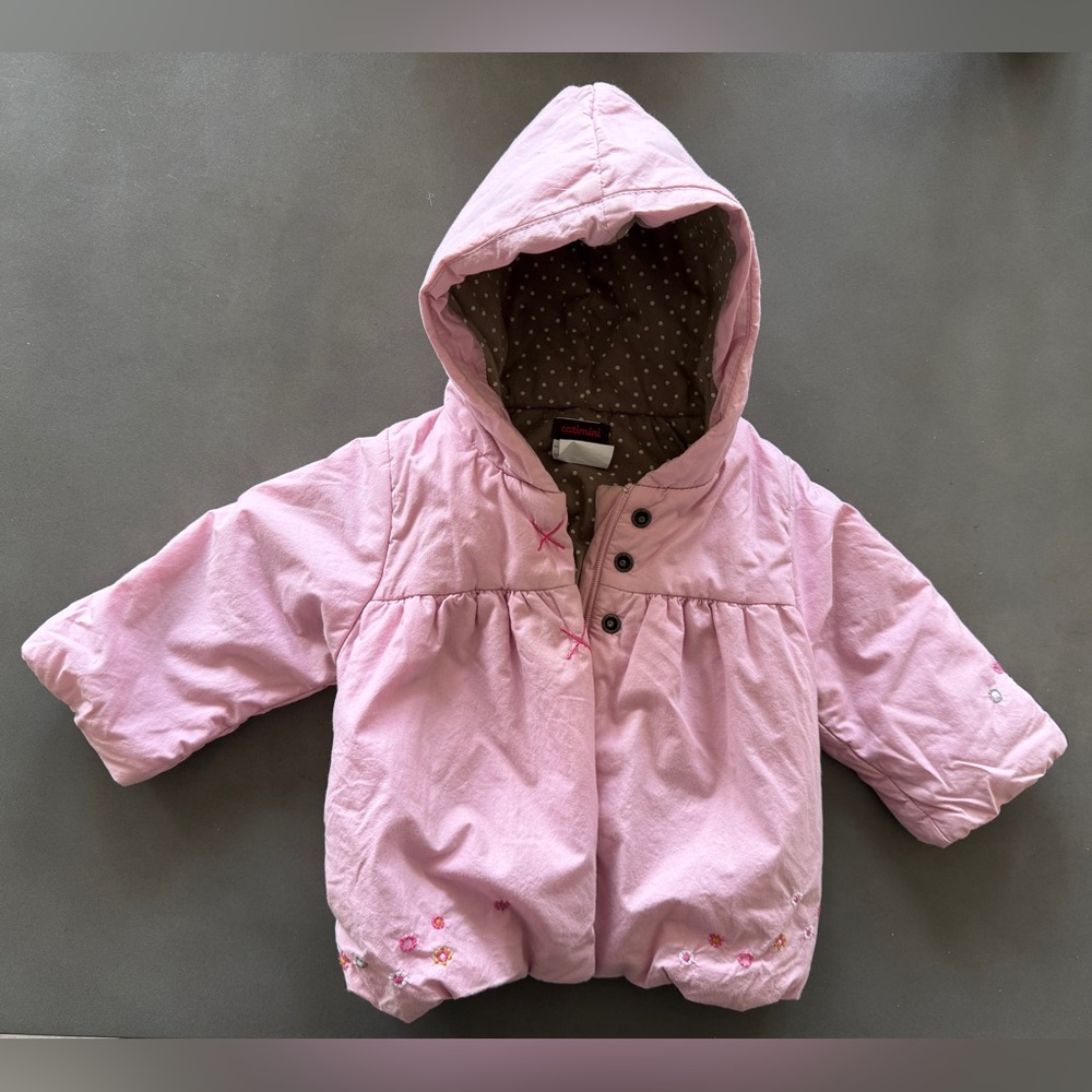 Catimini Polka Dot Baby Jacket Sz 12M